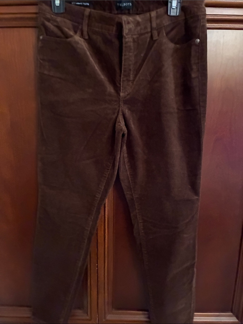 Talbots Brown Corduroy Pants - Classic Straight  Jegging
